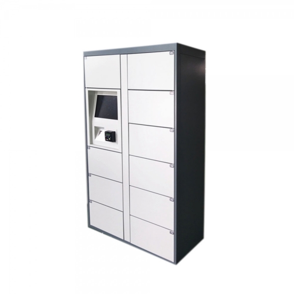 Electronic Smart Pin Code Airport Luggage Storage Locker with Card Payment and remote management platform